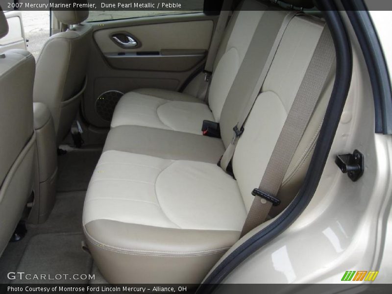 Dune Pearl Metallic / Pebble 2007 Mercury Mariner Premier