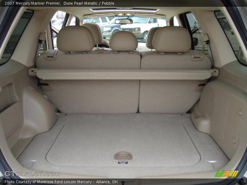Dune Pearl Metallic / Pebble 2007 Mercury Mariner Premier