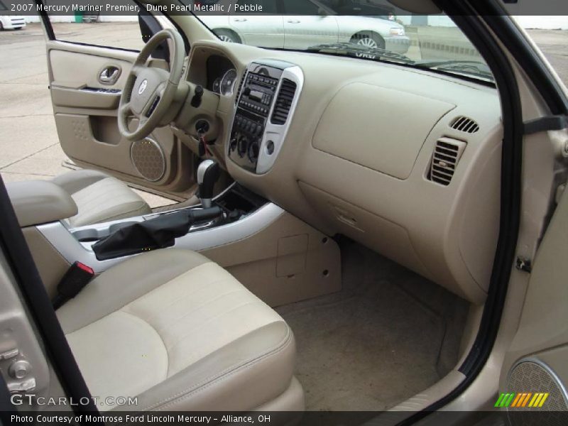 Dune Pearl Metallic / Pebble 2007 Mercury Mariner Premier