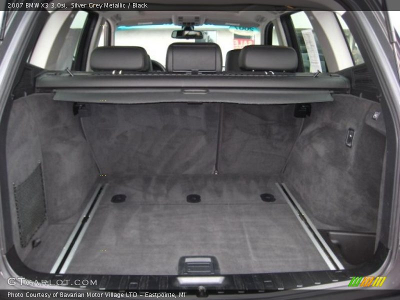 Silver Grey Metallic / Black 2007 BMW X3 3.0si