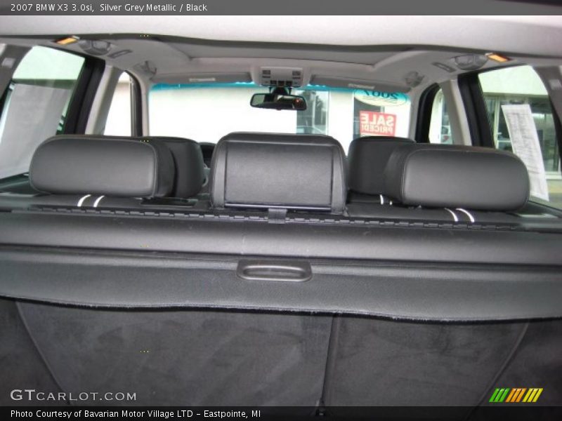 Silver Grey Metallic / Black 2007 BMW X3 3.0si