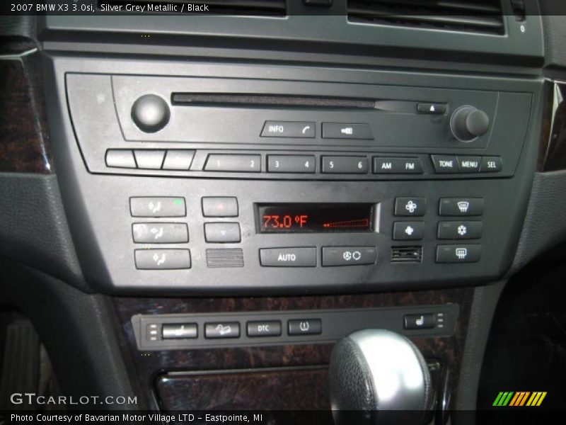 Silver Grey Metallic / Black 2007 BMW X3 3.0si