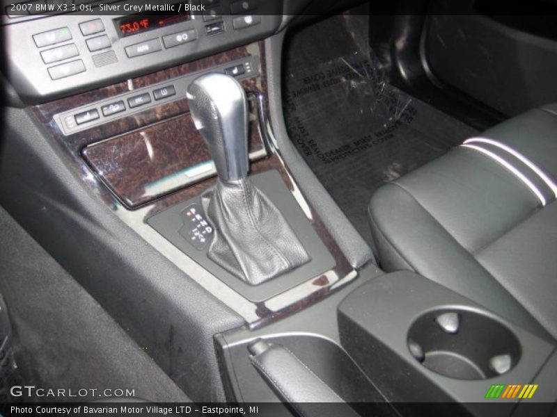 Silver Grey Metallic / Black 2007 BMW X3 3.0si