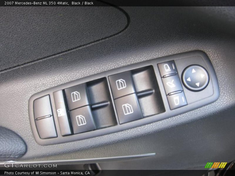 Black / Black 2007 Mercedes-Benz ML 350 4Matic