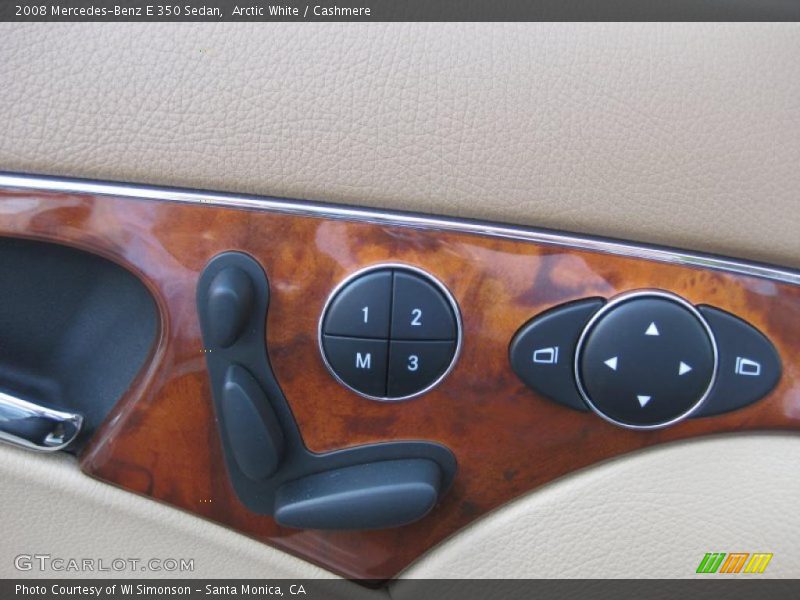 Arctic White / Cashmere 2008 Mercedes-Benz E 350 Sedan