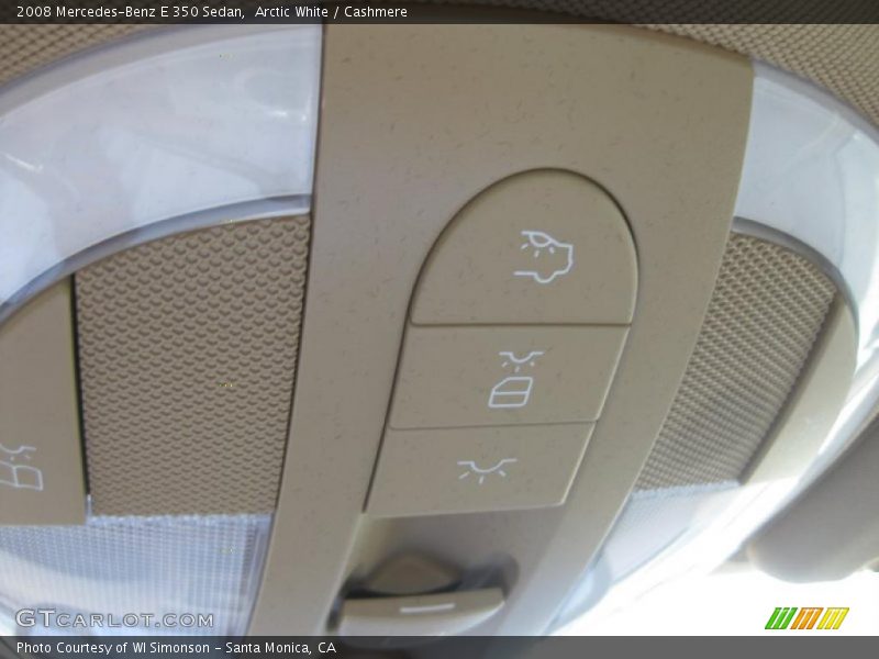Arctic White / Cashmere 2008 Mercedes-Benz E 350 Sedan