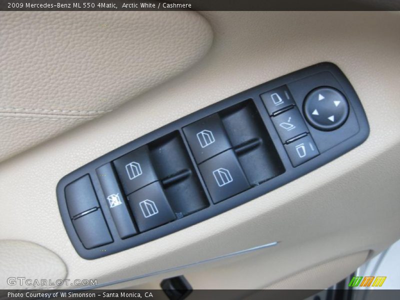 Arctic White / Cashmere 2009 Mercedes-Benz ML 550 4Matic