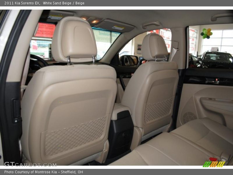 White Sand Beige / Beige 2011 Kia Sorento EX