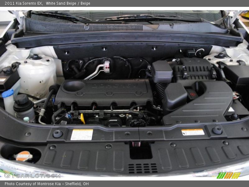 White Sand Beige / Beige 2011 Kia Sorento EX