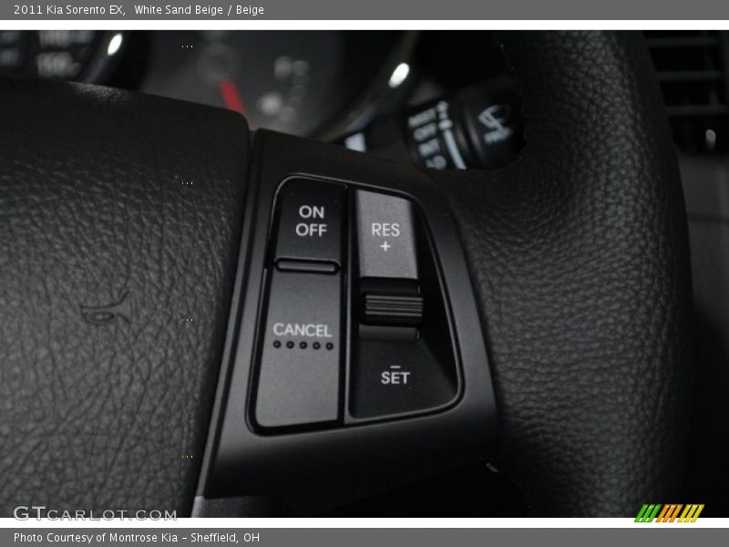White Sand Beige / Beige 2011 Kia Sorento EX