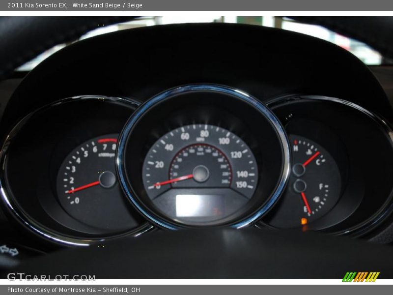 White Sand Beige / Beige 2011 Kia Sorento EX