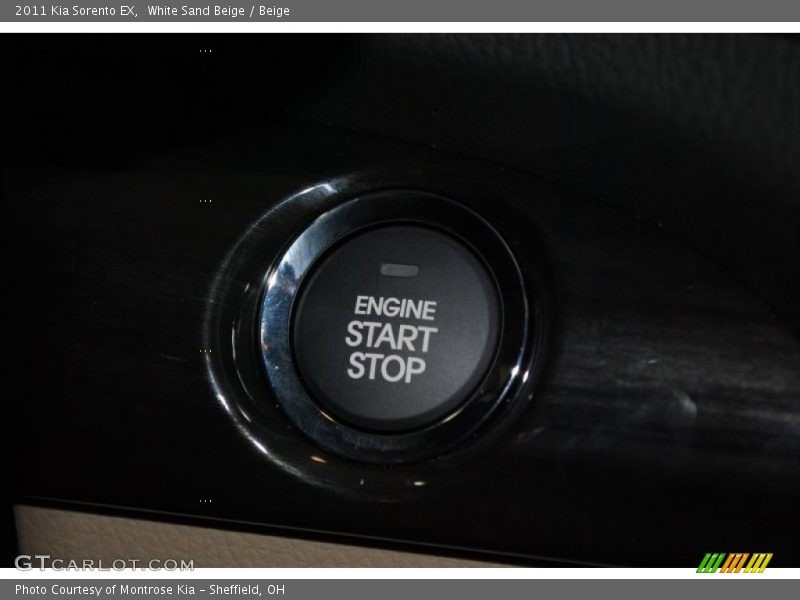 White Sand Beige / Beige 2011 Kia Sorento EX