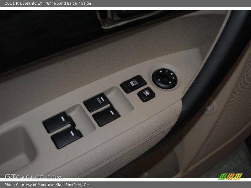 White Sand Beige / Beige 2011 Kia Sorento EX