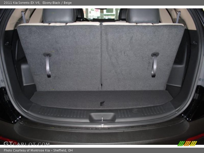 Ebony Black / Beige 2011 Kia Sorento EX V6