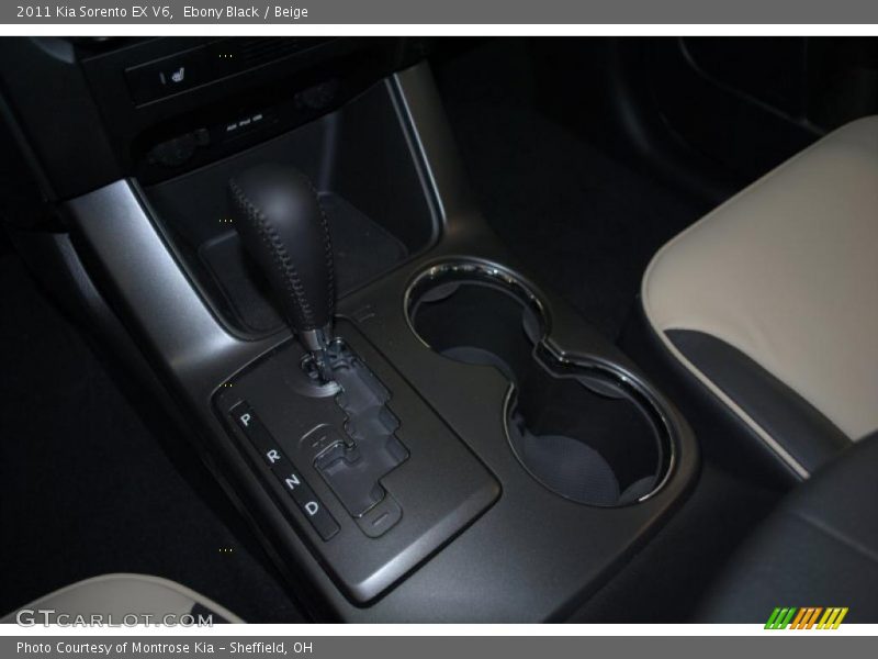 Ebony Black / Beige 2011 Kia Sorento EX V6