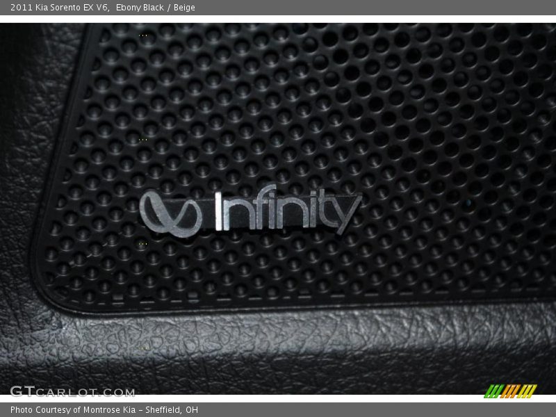 Ebony Black / Beige 2011 Kia Sorento EX V6