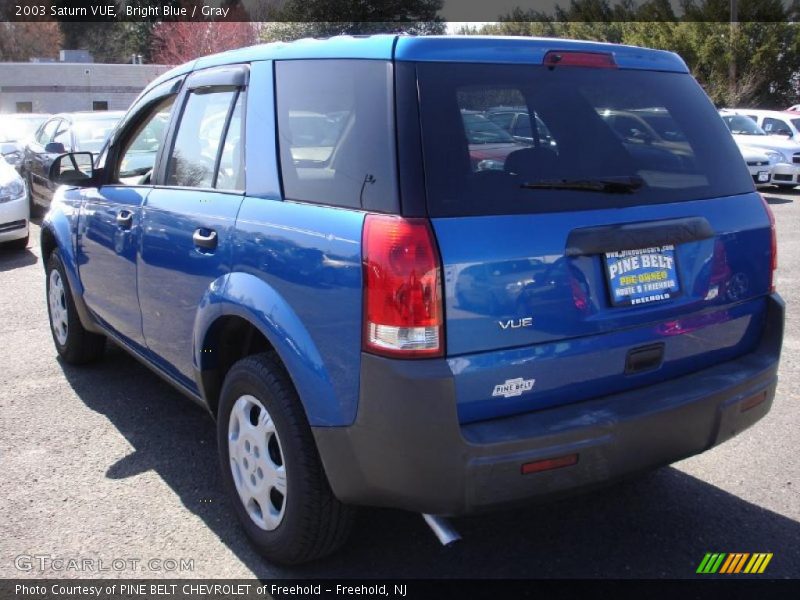 Bright Blue / Gray 2003 Saturn VUE