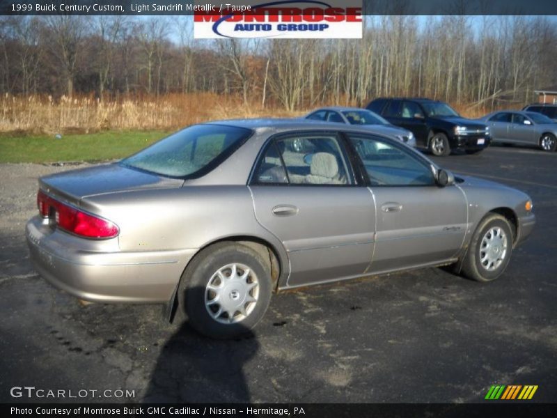 Light Sandrift Metallic / Taupe 1999 Buick Century Custom