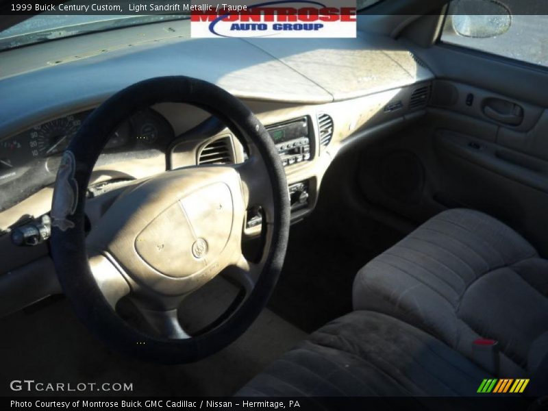 Light Sandrift Metallic / Taupe 1999 Buick Century Custom