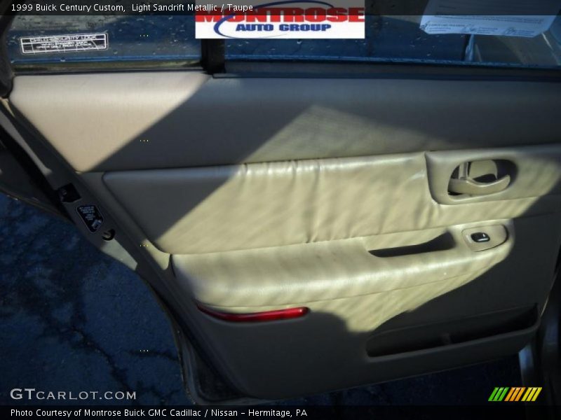 Light Sandrift Metallic / Taupe 1999 Buick Century Custom