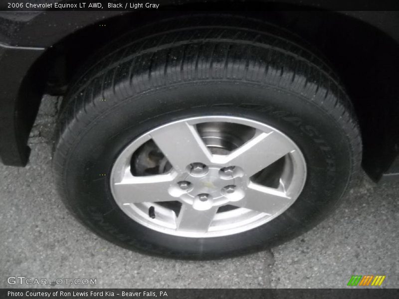 Black / Light Gray 2006 Chevrolet Equinox LT AWD