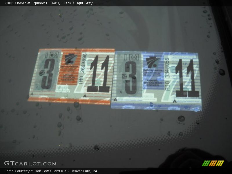 Black / Light Gray 2006 Chevrolet Equinox LT AWD