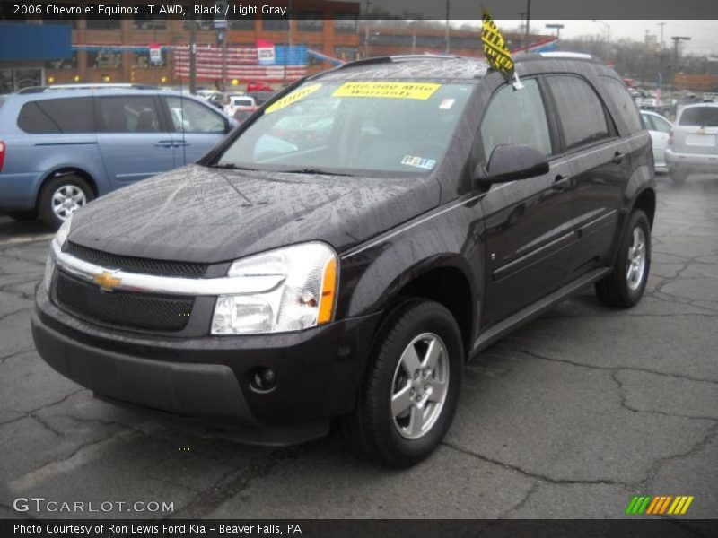 Black / Light Gray 2006 Chevrolet Equinox LT AWD
