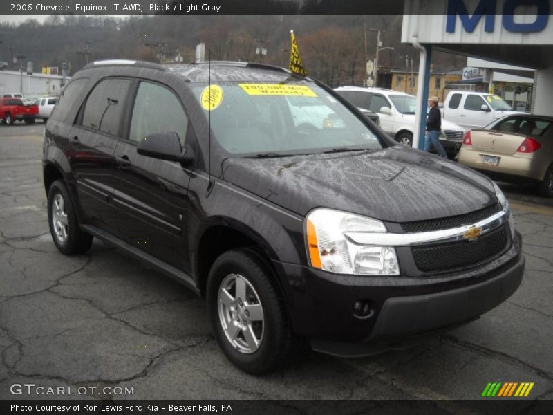 Black / Light Gray 2006 Chevrolet Equinox LT AWD