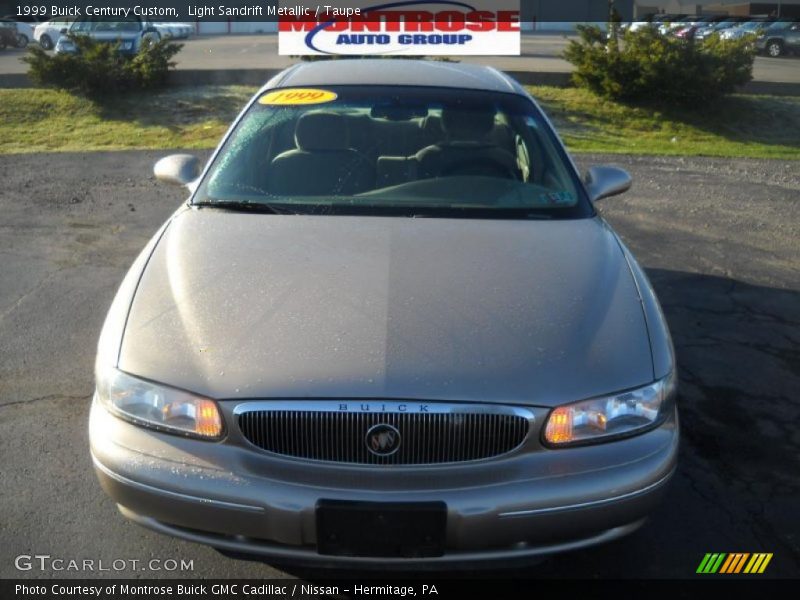 Light Sandrift Metallic / Taupe 1999 Buick Century Custom