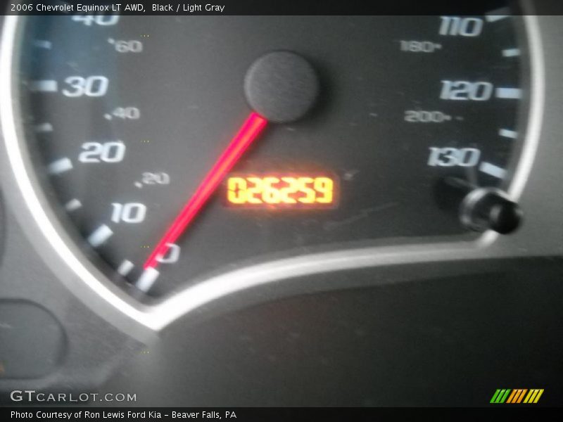 Black / Light Gray 2006 Chevrolet Equinox LT AWD