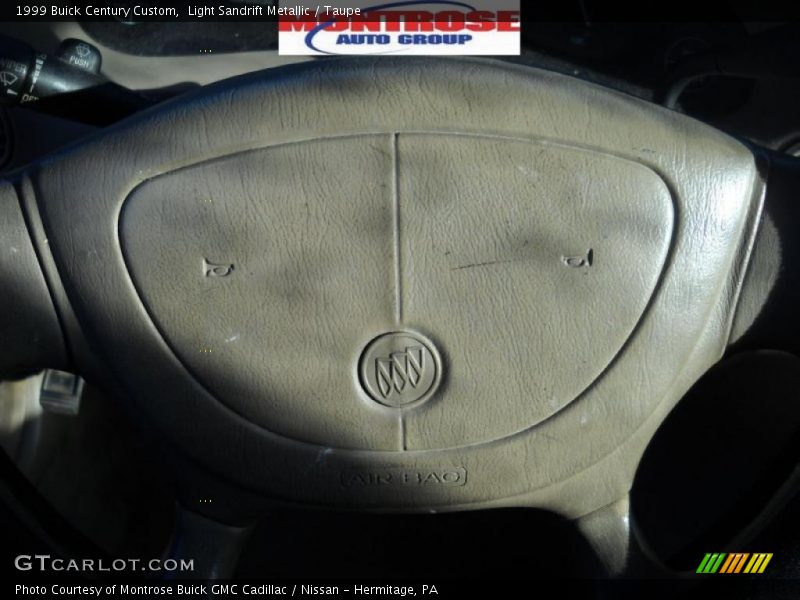 Light Sandrift Metallic / Taupe 1999 Buick Century Custom