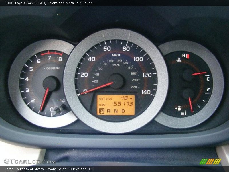 Everglade Metallic / Taupe 2006 Toyota RAV4 4WD