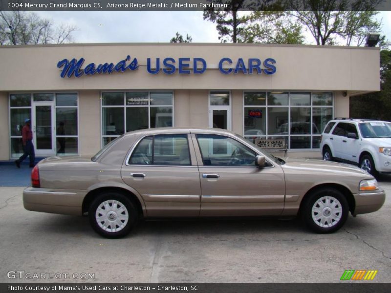 Arizona Beige Metallic / Medium Parchment 2004 Mercury Grand Marquis GS