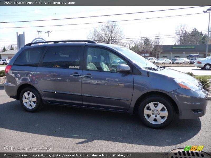 Slate Metallic / Stone 2008 Toyota Sienna XLE