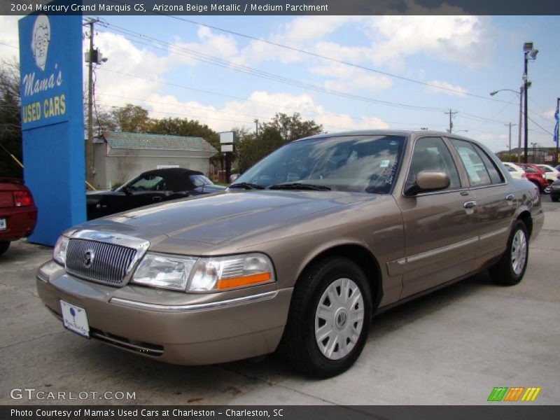 Arizona Beige Metallic / Medium Parchment 2004 Mercury Grand Marquis GS