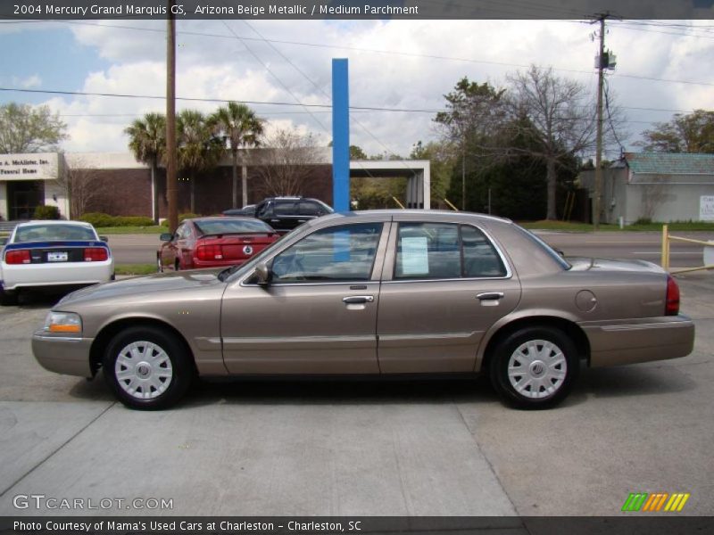 Arizona Beige Metallic / Medium Parchment 2004 Mercury Grand Marquis GS
