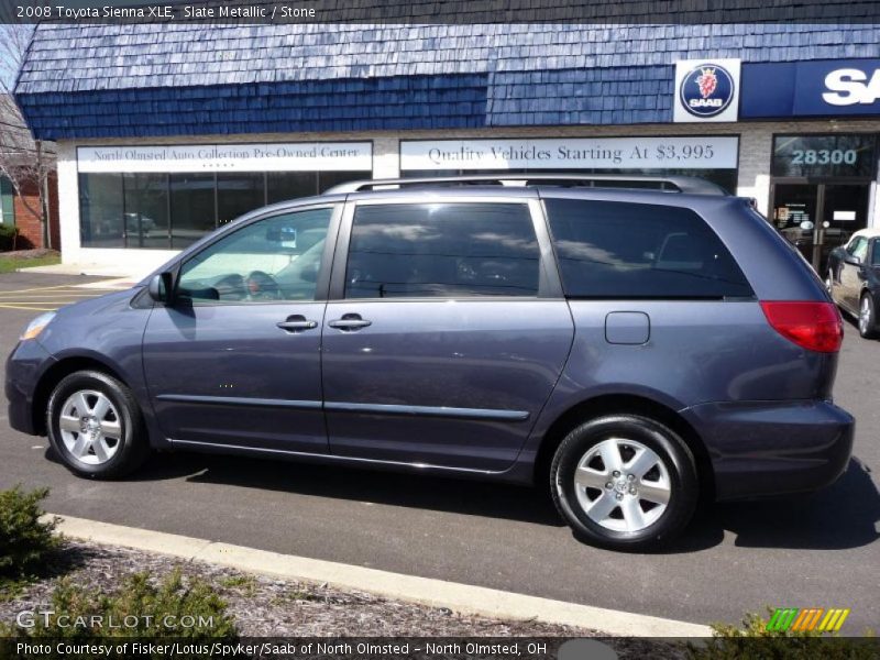 Slate Metallic / Stone 2008 Toyota Sienna XLE