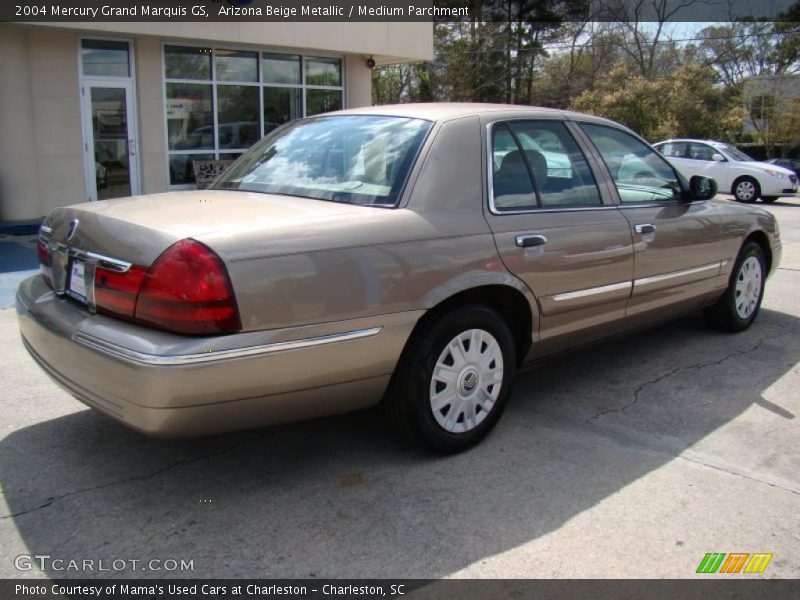 Arizona Beige Metallic / Medium Parchment 2004 Mercury Grand Marquis GS