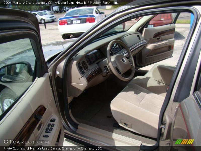 Arizona Beige Metallic / Medium Parchment 2004 Mercury Grand Marquis GS
