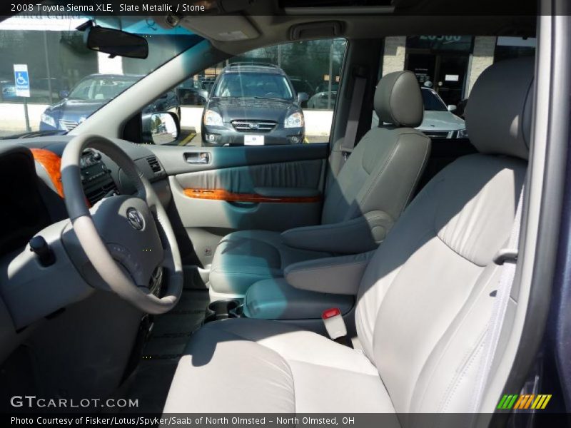 Slate Metallic / Stone 2008 Toyota Sienna XLE