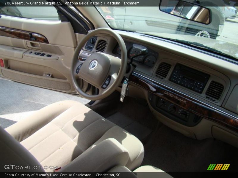 Arizona Beige Metallic / Medium Parchment 2004 Mercury Grand Marquis GS