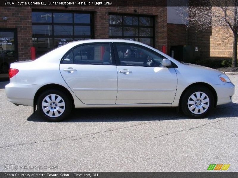 Lunar Mist Silver Metallic / Light Gray 2004 Toyota Corolla LE