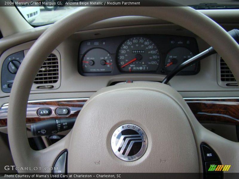 Arizona Beige Metallic / Medium Parchment 2004 Mercury Grand Marquis GS