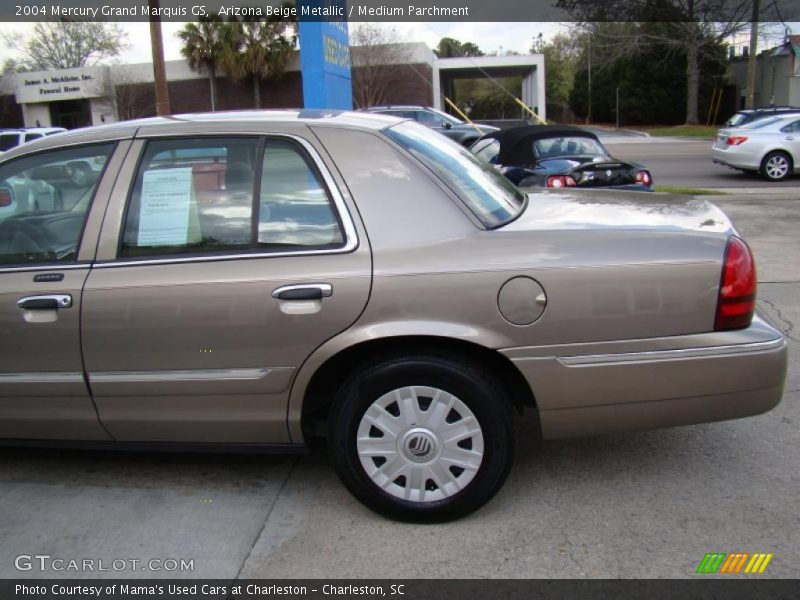 Arizona Beige Metallic / Medium Parchment 2004 Mercury Grand Marquis GS