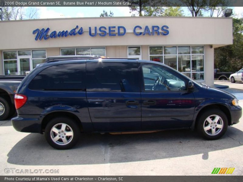 Butane Blue Pearl / Medium Slate Gray 2006 Dodge Grand Caravan SE