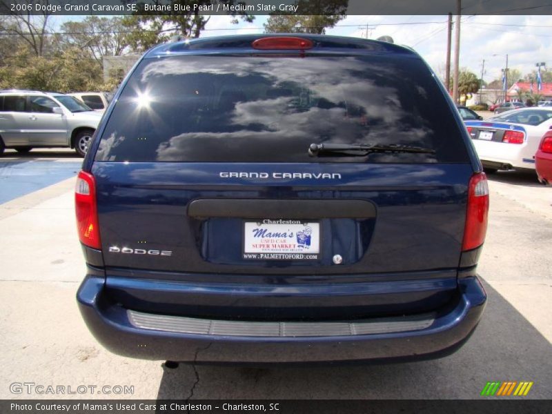Butane Blue Pearl / Medium Slate Gray 2006 Dodge Grand Caravan SE