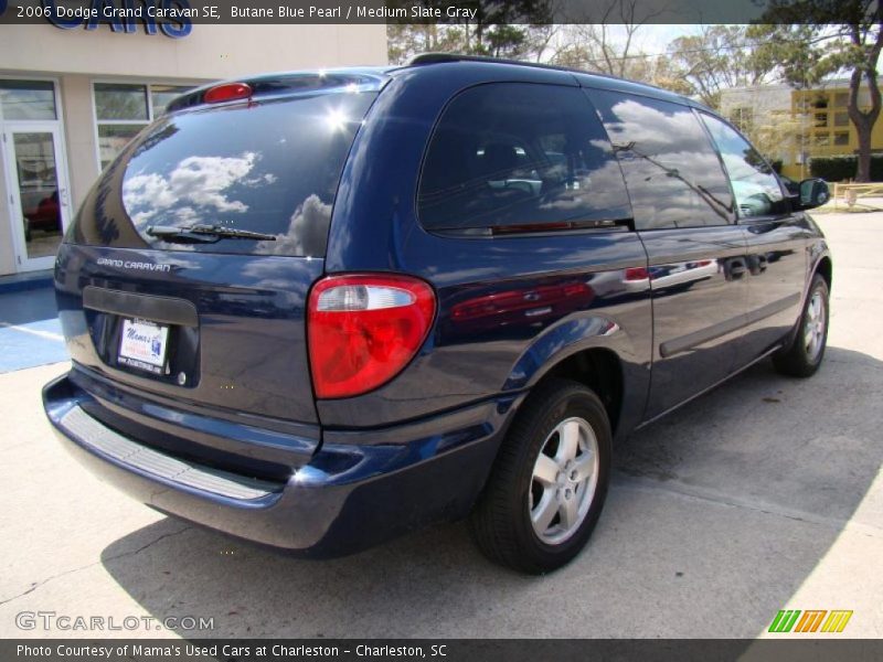Butane Blue Pearl / Medium Slate Gray 2006 Dodge Grand Caravan SE