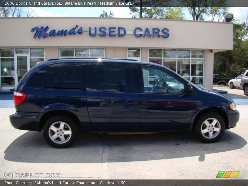Butane Blue Pearl / Medium Slate Gray 2006 Dodge Grand Caravan SE