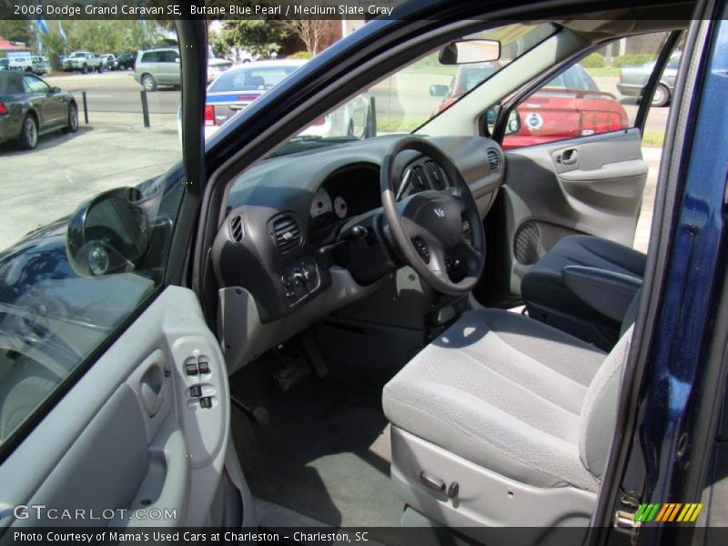 Butane Blue Pearl / Medium Slate Gray 2006 Dodge Grand Caravan SE