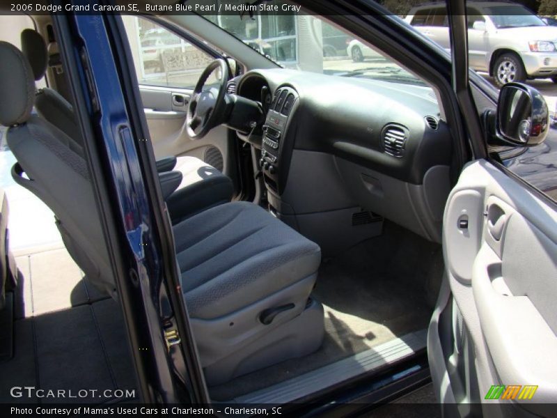 Butane Blue Pearl / Medium Slate Gray 2006 Dodge Grand Caravan SE